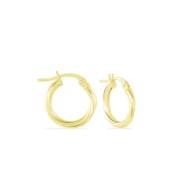 Histoire d'Or Créoles Youri Or Jaune