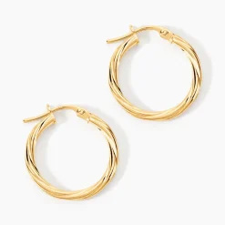 Histoire d'Or Créoles Youri Or Jaune