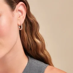 Histoire d'Or Créoles Ysanne Argent Blanc Best