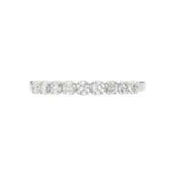 Histoire d'Or Demi Alliance Eloise Platine Blanc Diamant Discount