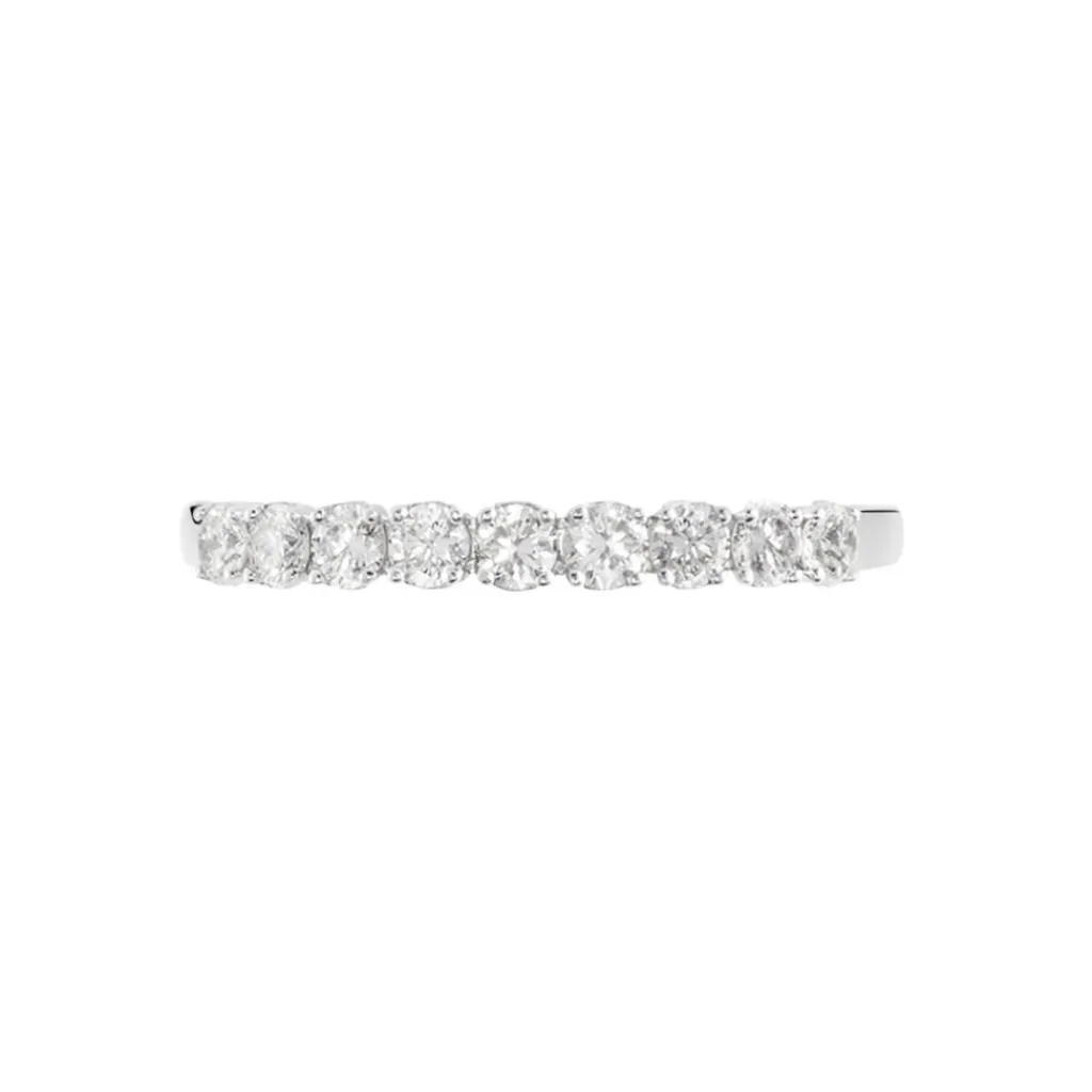 Histoire d'Or Demi Alliance Eloise Platine Blanc Diamant Discount