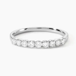 Histoire d'Or Demi Alliance Hera platine blanc diamant Online