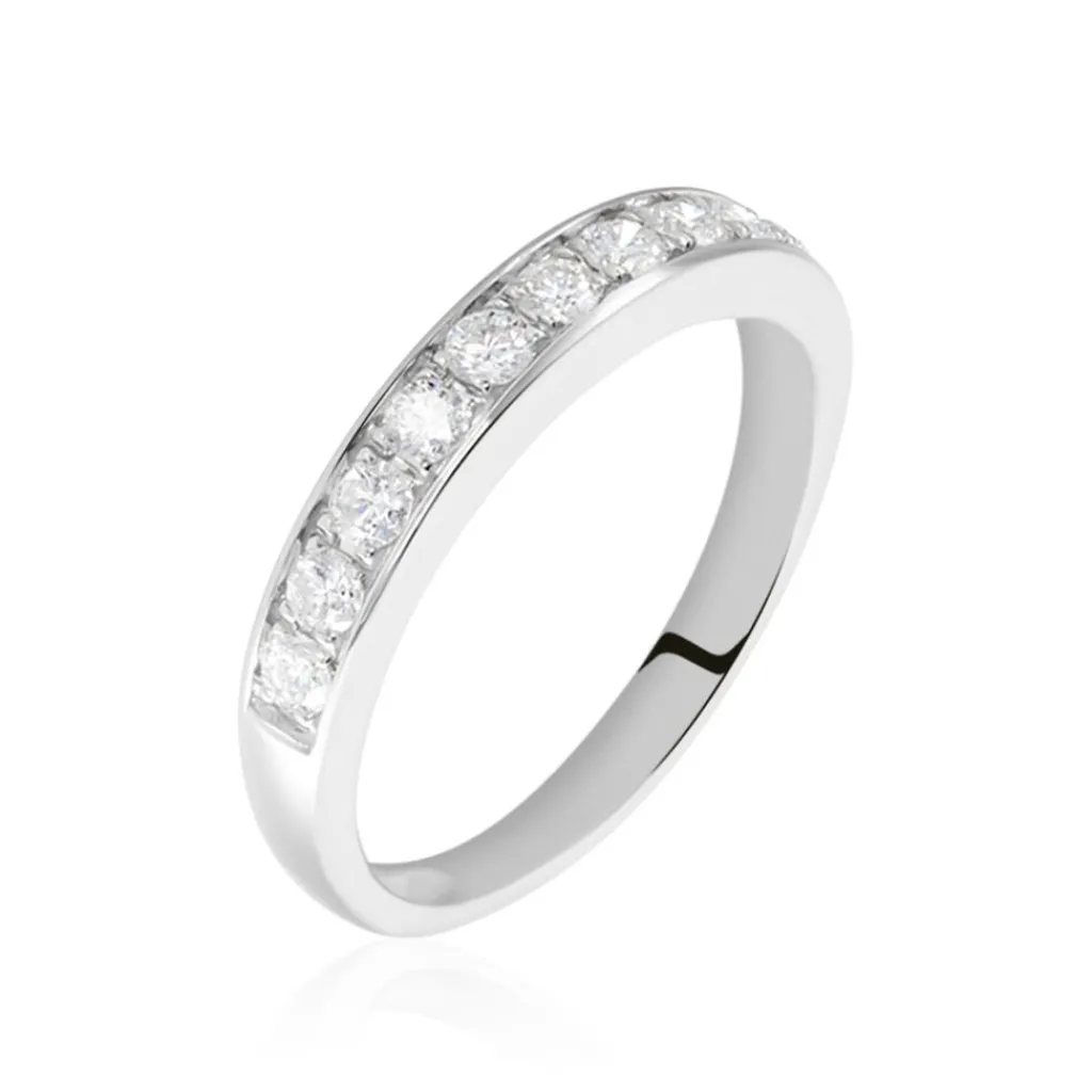 Histoire d'Or Demi Alliance Juliette Platine Blanc Diamant Online