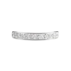 Histoire d'Or Demi Alliance Juliette Platine Blanc Diamant Online