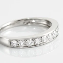 Histoire d'Or Demi Alliance Juliette Platine Blanc Diamant Online