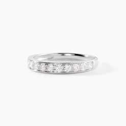 Histoire d'Or Demi Alliance Rhea Platine Blanc Diamant Online