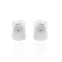 Histoire d'Or Demi Creoles Argent Blanc Cyrilla Clearance