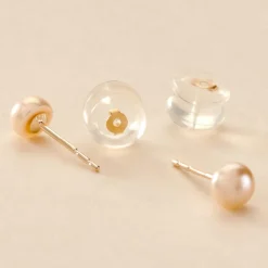 Histoire d'Or Fermoir Boucle D'oreille Silicone Or Jaune Best