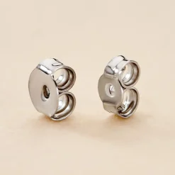 Histoire d'Or Fermoir Papillon Boucle D'oreille Or Blanc Clearance