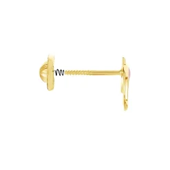 Histoire d'Or Fermoir Vis Boucle D'oreille Or Jaune Clearance