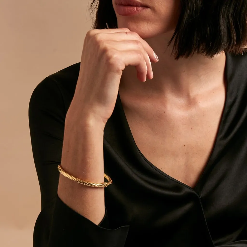 Histoire d'Or Jonc Dezia Or Jaune Outlet