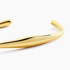 Histoire d'Or Jonc Gold Aura Acier Jaune Hot