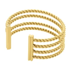 Histoire d'Or Jonc Ouvert Acier Doré Galaad Best