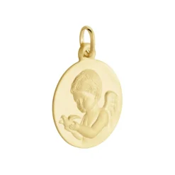 Histoire d'Or Medaille Or Jaune Ange Et Oiseau Outlet
