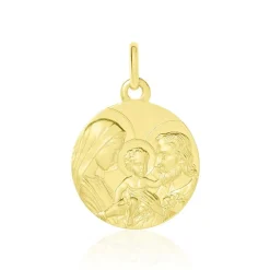 Histoire d'Or Medaille Or Jaune Sainte Famille Discount