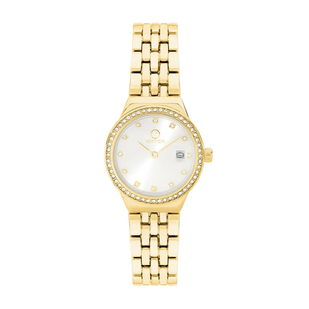 O WATCH Montre 0 Glittering Blanc Outlet