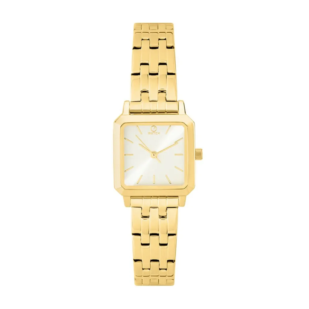 O WATCH Montre 0 Square Blanc Outlet