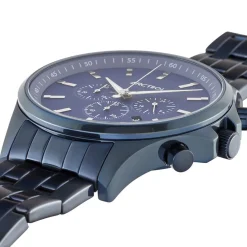 ARCTIK Montre Altitude Bleu cadran bleu fond bleu bracelet acier bleu Outlet