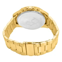 ARCTIK Montre Aube Bleu cadran doré fond bleu bracelet acier doré Clearance