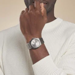 ARCTIK Montre Cargo Gris cadran gris fond gris bracelet acier gris Discount