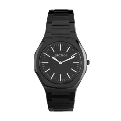 ARCTIK Montre Cargo Noir cadran noir fond noir bracelet acier noir Hot