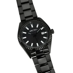 ARCTIK Montre Episode Noir cadran noir fond noir bracelet acier noir Hot