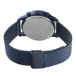 ARCTIK Montre Escale Bleu cadran bleu fond bleu bracelet acier bleu Discount