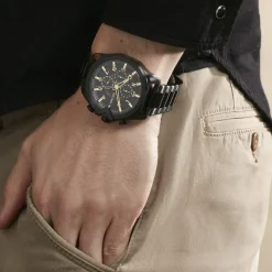 ARCTIK Montre Extreme Noir cadran noir fond noir bracelet acier noir Best