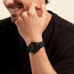 ARCTIK Montre Impact Noir cadran noir fond noir bracelet silicone noir Sale