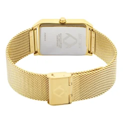 ARCTIK Montre Quark Argente cadran doré fond argenté bracelet acier doré Outlet