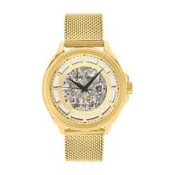 ARCTIK Montre Solstice Doré cadran doré fond doré bracelet acier doré New