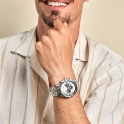 ARMANI EXCHANGE Montre Argenté Discount