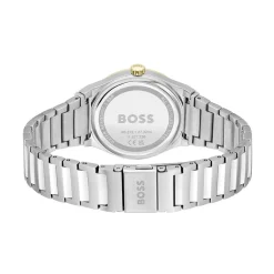 HUGO BOSS Montre Boss Candor Argenté cadran argenté fond argenté bracelet acier argenté Clearance