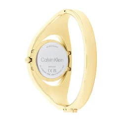 CALVIN KLEIN Montre Elated Champagne cadran doré fond champagne bracelet acier doré Best