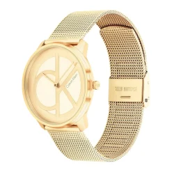 CALVIN KLEIN Montre Iconic Mesh Champagne Discount
