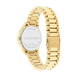 CALVIN KLEIN Montre Iconic Doré cadran doré fond doré bracelet acier doré Best
