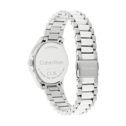 CALVIN KLEIN Montre Iconic Argenté cadran argenté fond argenté bracelet acier argenté Sale