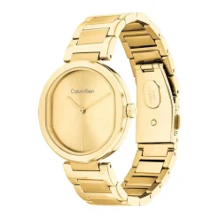 CALVIN KLEIN Montre Sensation Doré cadran doré fond doré bracelet acier doré Outlet