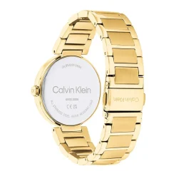 CALVIN KLEIN Montre Sensation Doré cadran doré fond doré bracelet acier doré Outlet