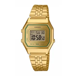CASIO COLLECTION Montre cadran doré bracelet acier doré Discount