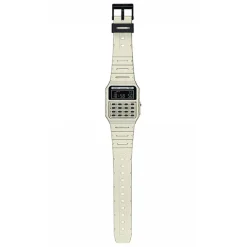 CASIO COLLECTION Montre cadran blanc bracelet résine blanc Outlet