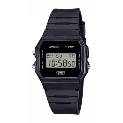 CASIO COLLECTION Montre Casio Vintage Collection cadran noir bracelet résine noir Hot