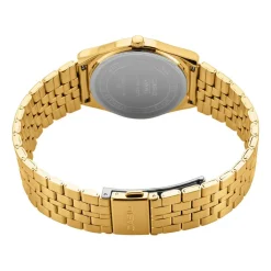 CASIO COLLECTION Montre Doré cadran jaune fond doré bracelet acier doré