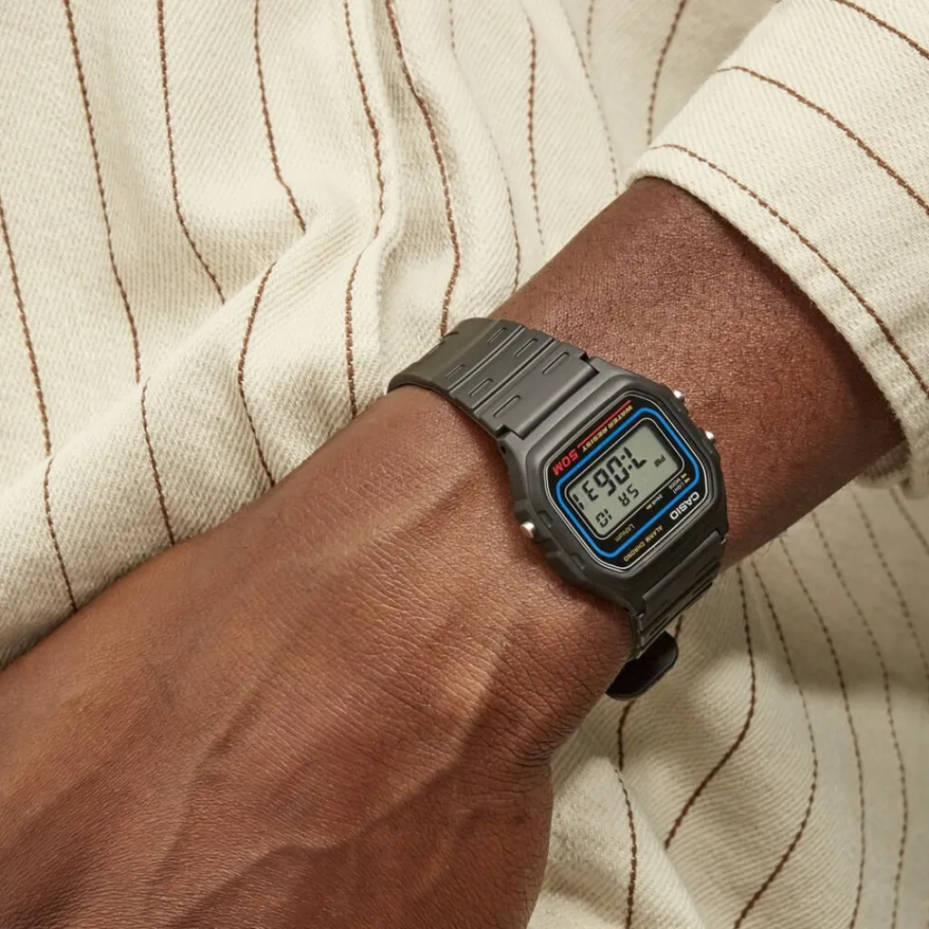 CASIO COLLECTION Montre Vintage Noir Discount