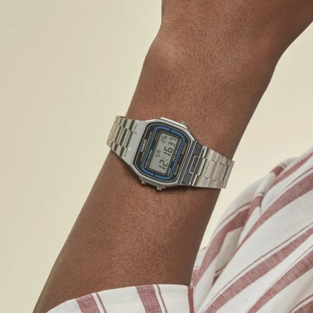 CASIO COLLECTION Montre Vintage Iconic Noir New