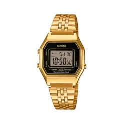 CASIO COLLECTION Montre Vintage Champagne cadran doré fond champagne bracelet acier doré Online
