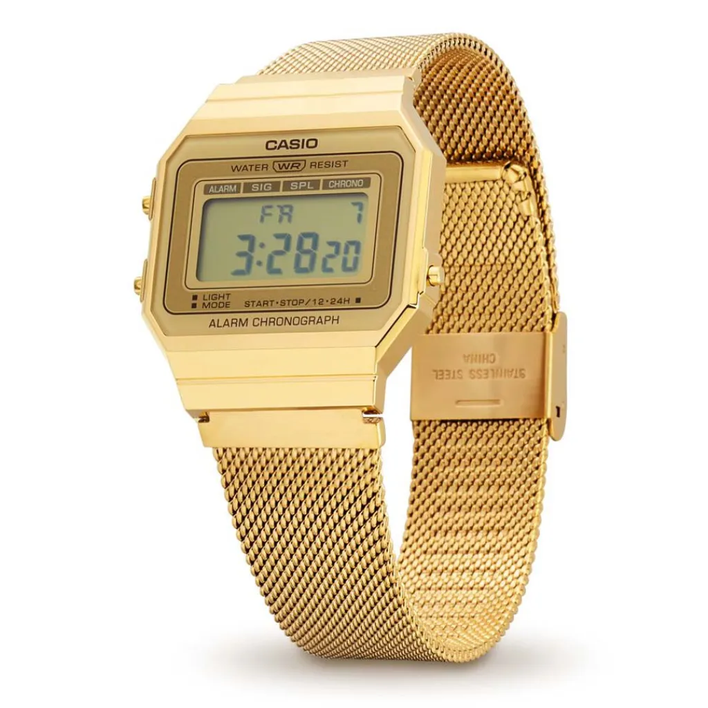 CASIO COLLECTION Montre Vintage 2 Tons Discount