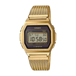 CASIO COLLECTION Montre Vintage Champagne cadran doré bracelet acier doré Online