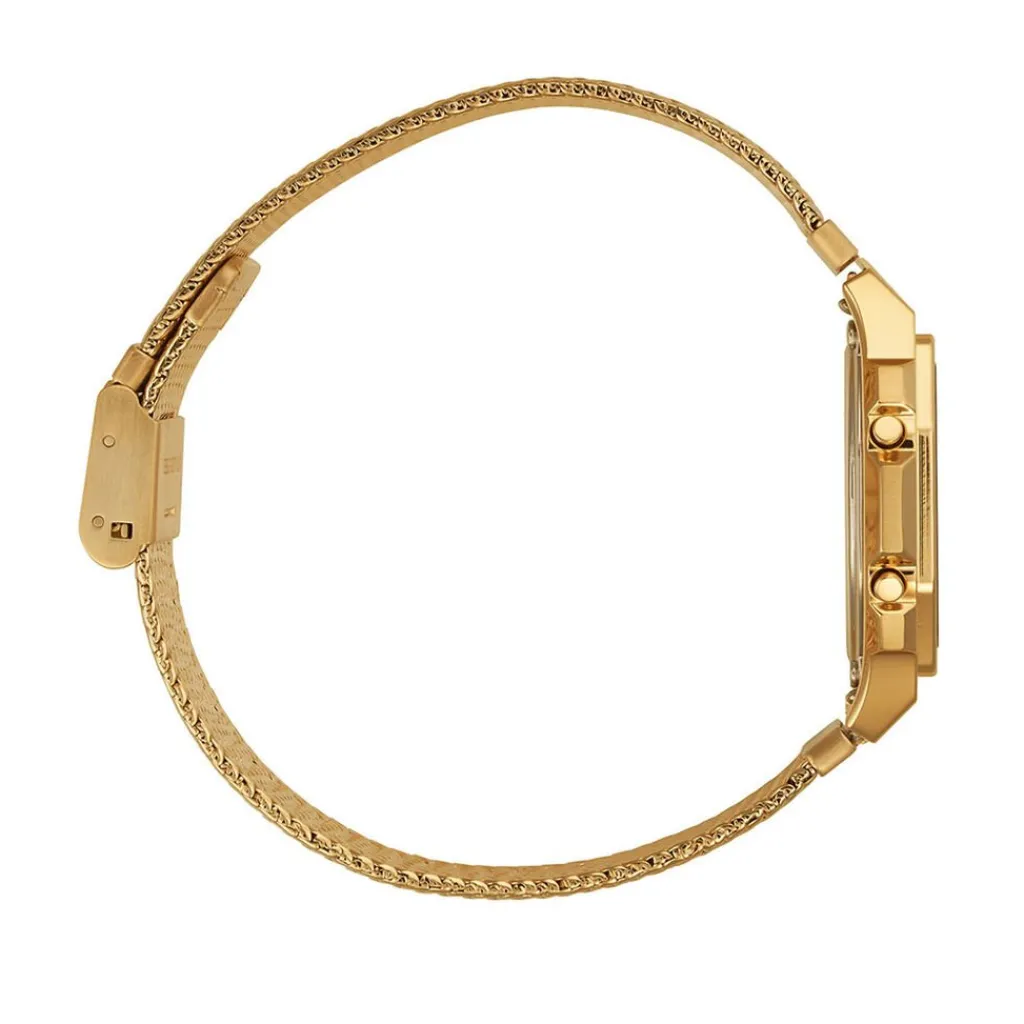 CASIO COLLECTION Montre Vintage Champagne cadran doré bracelet acier doré Online