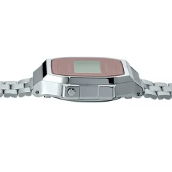 CASIO COLLECTION Montre Vintage cadran argenté bracelet acier argenté Online